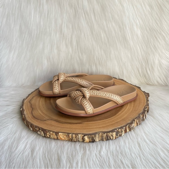 NEW Eric Javits Notti Peanut slide sandals - Picture 3 of 16